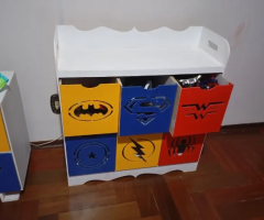 Móveis organizador brinquedos