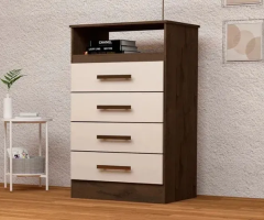 Cômoda 4 Gavetas Jéssica ACP Móveis 100%MDF - Ambiente: Quarto