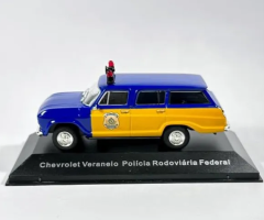 Coleção Veículos De Serviço Do Brasil Chevrolet Veraneio Polícia Rodoviária Federal 1/43