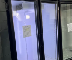 Auto serviço duas portas refrigerado para frios e laticínios duas portas Fortsul